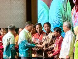 PSR di OKI Terluas di Indonesia, Pj Bupati Terima Anugerah Perkebunan