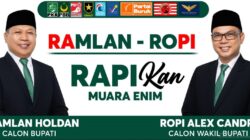 Tujuh Koalisi Parpol di Kabupaten Muara Enim Resmi Beralih Dukungan