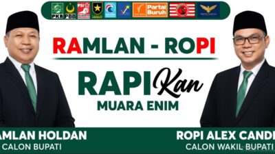 Tujuh Koalisi Parpol di Kabupaten Muara Enim Resmi Beralih Dukungan