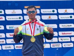 Denri Maulidzar Borong Tiga Emas Lewat Cabor Dayung Rowing di PON XXI Aceh Sumut