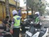 Satlantas Polres Kediri Kota Tilang 5 Pemotor Lawan Arus Lalu Lintas di Jalan Brigjend Katamso